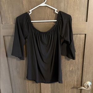 Elegant Black Women's Top